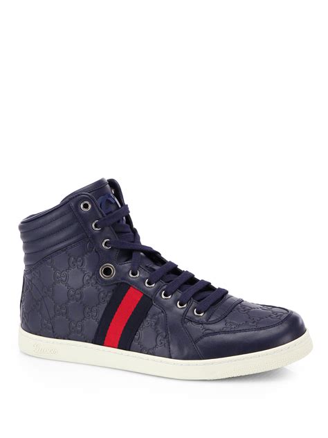 men's blue gucci shoes|Gucci guccissima men's shoes.